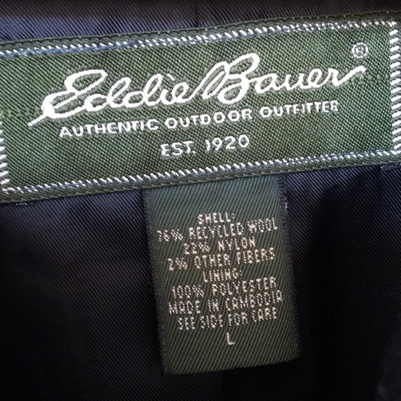 Eddie Bauer.Women’s Pea Coat.Size L Double breast - Picture 2 of 8